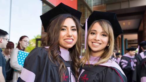 photo of graduating students 